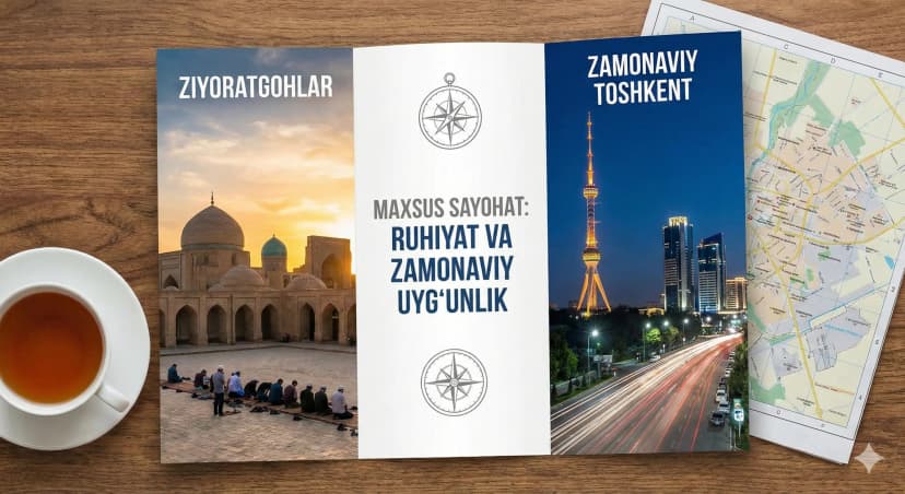 TOSHKENTNI BIZ BILAN KASHF ETING!